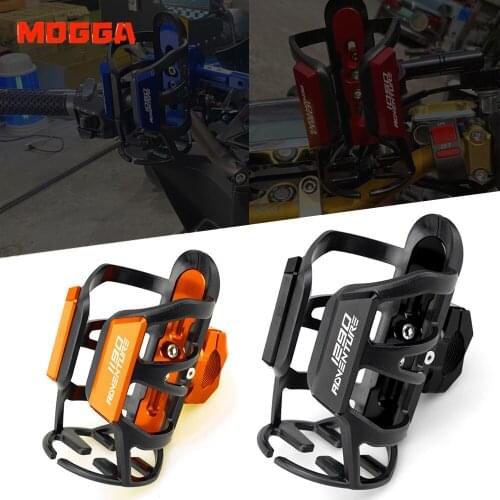 For KTM Duke 1290 1190 1090 1050 Adventure ADV R S Super Duke Beverage Water Bottle Cage Drink Cup Holder Motorbike Accessories