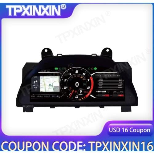 For Toyoda Reiz 2 2010+ Meter Screen Android 9.0 Car LCD Instrument Panel Modified and Upgraded Multifunctional