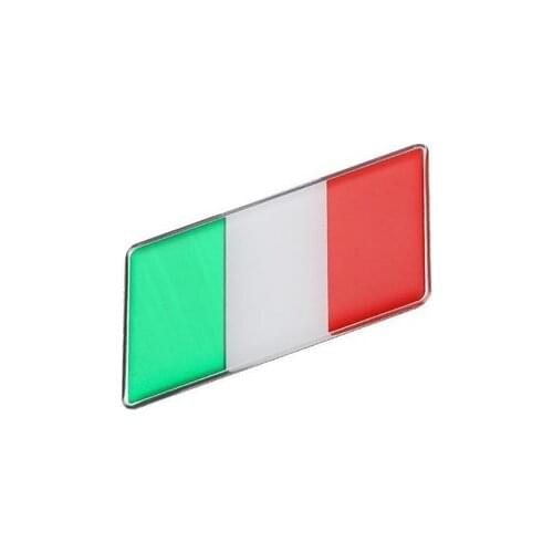 Italy Flag Emblem Badge Motorcycle Fairing Decals Sticker for Auto Doors Windows Trunks Car Accessories