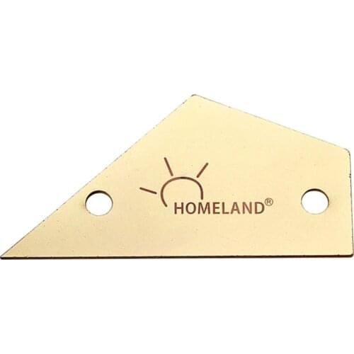 Guitar Fret Rocker Leveling Banjo Fret Finder Rocker Parts Accessory Golden