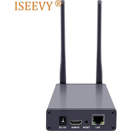 ISEEVY H.265 H.264 WiFi HDMI Video Encoder IPTV Encoder for IPTV Live stream RTMP RTMPS RTSP UDP HTTP and Facebook Youtube Wowza
