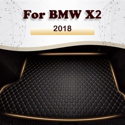Car trunk mat for BMW X2 F39 2018 Cargo Liner Carpet Interior Parts Accessories Cover