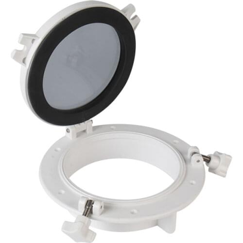 Marine Porthole Window Round Boats Window Portlights Yacht Hatch 8.5" White