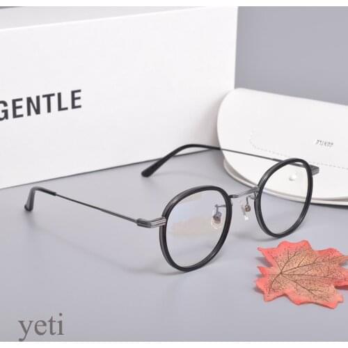 Korean Round Eyeglasses Frame Optical Frames Unisex Glasses GENTLE yeti Retro Eyeglasses Prescription Men Women myopia frames