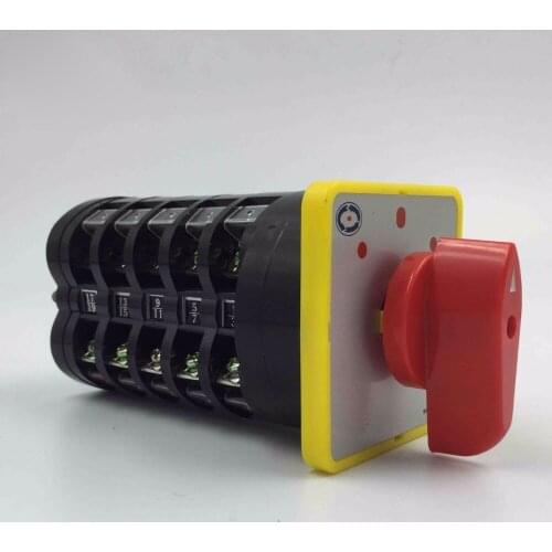 LW5-16D1364/5 Both Power Supply Universal Change-over Switch Three-phase Electric Machinery Correct Reversal But Knob Switch