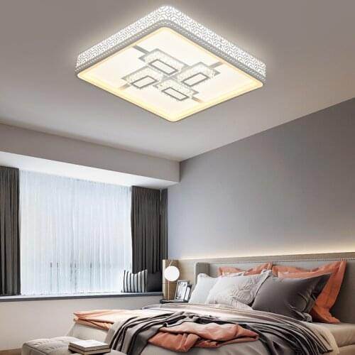 Modern Minimal Home Living Room led Crystal Lights Nordic Style