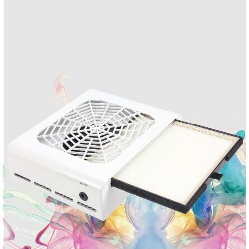 40W Manicure tools Stainless nail suction dust collector for drill manicure Machine Nail Dust