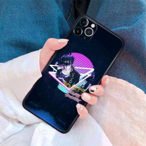 Jotaro Kujo JoJos Bizarre anime For iPhone se 6 6s 7 8 plus x xr xs 11 12 mini pro max soft silicone phone case cover shell
