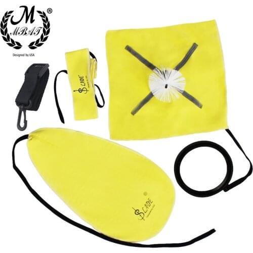 M MBAT Saxophone Maintenance Kit Woodwind Instrument Accessories Alto Tenor Sax Mute Ring/Cleaning Cloth/Strap Music Tools
