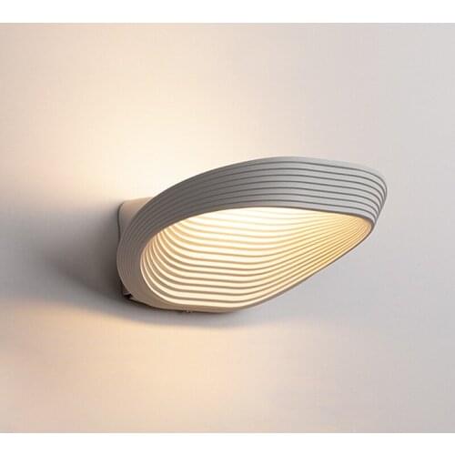 Shell Style Wall Light Sconces Nordic Creative Wall Lamp for Coffee Bathroom Bedroom Mirror Wall Decor Outdoor Lighting Fixtures