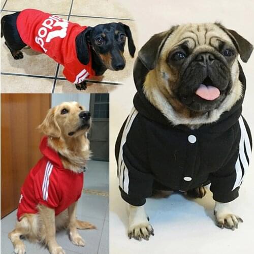 Pet Dog Clothes for Large Small Dogs Puppy Clothing French Bulldog Dog Hoodie Vest Winter Clothes for Pug Pet Accessories CL0001