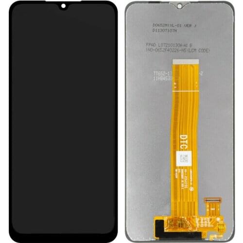 OEM For Samsung Galaxy A12 A125 LCD Screen With Digitizer Touch Screen Assembly Replace Part - Black