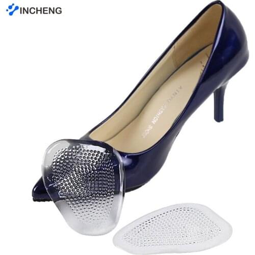 Honeycomb Front Half Insoles Cushion Anti-skid Palm Shoe Pad Adjusting Shock Absorption Pressure Relief Heel Arch Support Insole