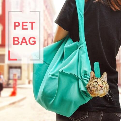 Outdoor Cat Carrier Pack Soft Pet Bags Cat Multi-Function Out Carrier Bags Portable Breathable Comfort Easy Wash