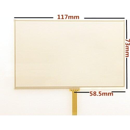 10pcs/lot New 5.0" inch Touch panel for LMS500HF01 LMS500HF05 LMS500HF06 Touch screen digitizer panel replacement Free shipping