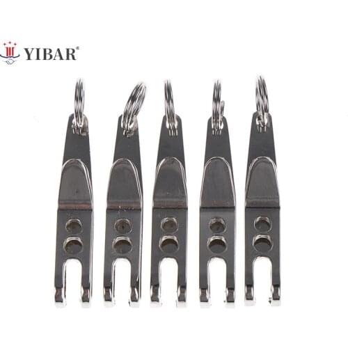 5Pcs Mini Edc Gear Pocket Schorsing Clip Hanger Tool Key Ring Sleutelhanger