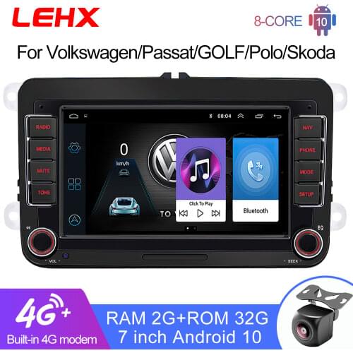2din 7'' Android 2GB RAM Car Radio Multimedia Player Autoradio Gps Navigation For Volkswagen For Vw For Skoda For Golf For Polo