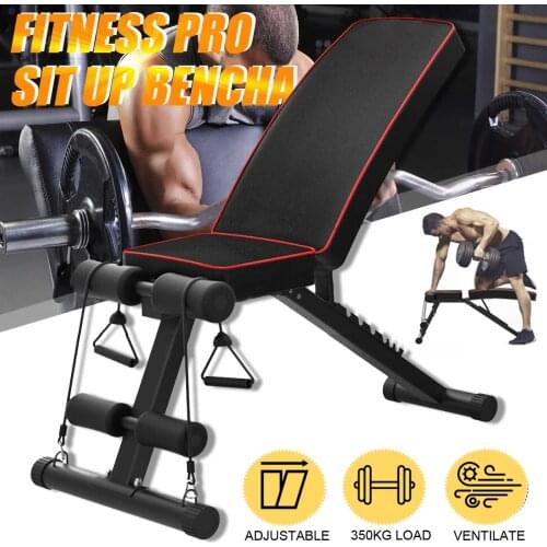 Household Fitness Workout Gym Exercise Training Equipment Indoor Fitness Foldable Fitness Stool Dumbbell Bench Sit Up Stool