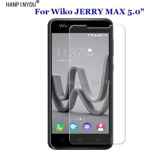 For Wiko JERRY MAX Tempered Glass 9H 2.5D Premium Screen Protector Film For Wiko JERRY MAX 5.0"