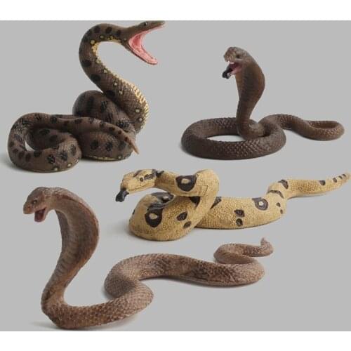 Simulation Animal Model Ornament Decoration Mini Fake Snake Model Toy Children Gift