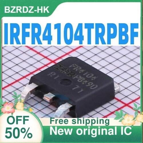 1-20PCS IRFR4104TRPBF FR4104 TO-252 MOS 40V 42A New original IC