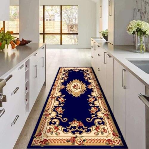 Corridor Polypropylene Carpet Home Bedroom Non-slip Long Stairs Floor Mat Sofa Coffee Table Floor Mat Hand-carved Carpet S