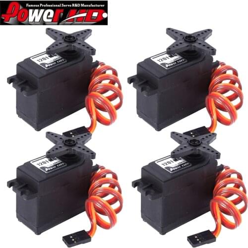 Power HD-1201MG 4.8-6.0V 13.2KG Metal Gear Analog Servo Compatible With Futaba JR Plug RC Drift Car Buggy Truck Robot Fixed-wing