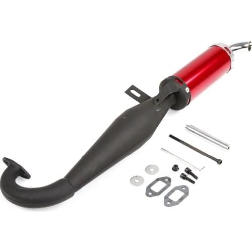 New muffler side exhaust pipe for 1/5 hpi baja 5b 5t 5sc rovan kingmotor truck rc car parts