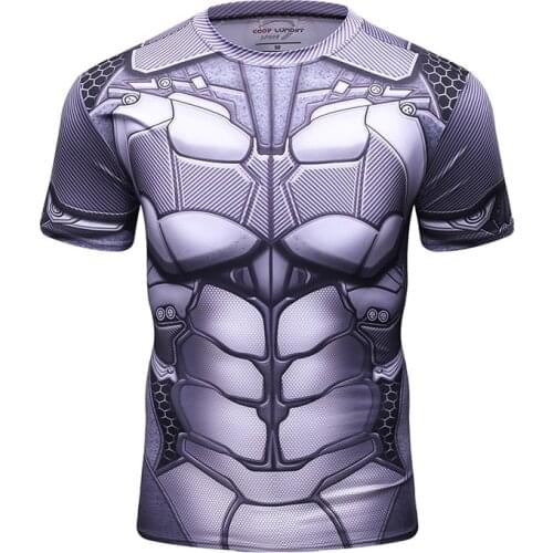 Cody Lundin New Design Digital Sublimation Printed Tshirt Men Breathable Fitness Short Sleeve