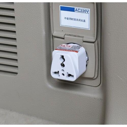 1pc for TOYOTA PRADO Trunk 220V socket conversion international standard