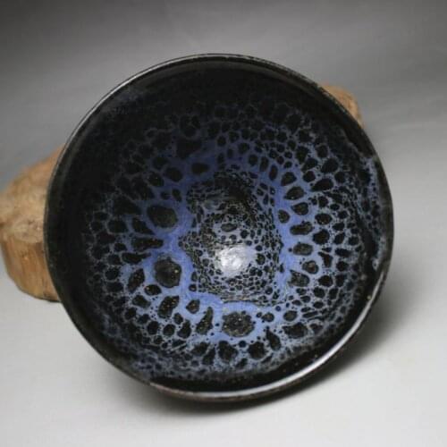 Rare Song Dynasty(961--1275)Jian Kiln porcelain bowl,temmoku glaze,best collection & adornment, Free shipping