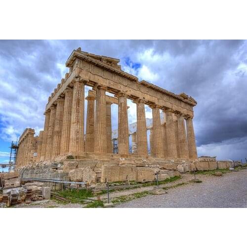 Athens Parthenon photo backgrounds vinyl scenic spot for marriage photography backdrop for photo Studio props photophone LV-1499