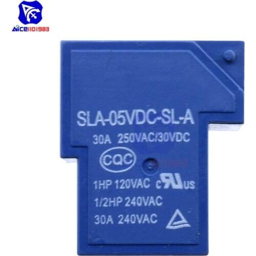 Diymore SLA-05VDC-SL-A SLA-12VDC-SL-A SLA-24VDC-SL-A Relay Electronic Component for Arduino