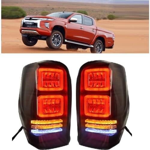 Trition L200 Rear Lights Lamps Led Brake Turn Signal Reverse Light Fit For Mitubishi Triton L200 2019 2020 Pickup Car lightting
