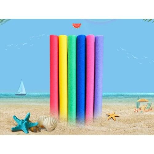 25cm Swimming Noodle Eva Foam Solid Color Swimming Entertainment Accessories Pearl Foam Stick Aid Foam Noodles Water Float