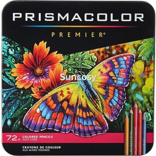 48/72/132/150 Prismacolor Professional Oil Color Pencil Set Watercolor Drawing colored pencils wood colour coloured pencils kids