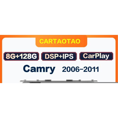 4G+64G DSP Android 9.0 Car Radio GPS RDS multimedia player For Toyota Camry 6 40 50 2006-2011 2din Android car player NO DVD