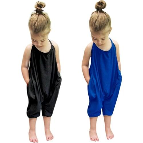 Baby Girl Romper Newborn Sleeveless One Piece Jumpsuit Outfit Summer Kids Pajama Romper Clothing Toddler Baby Clothes