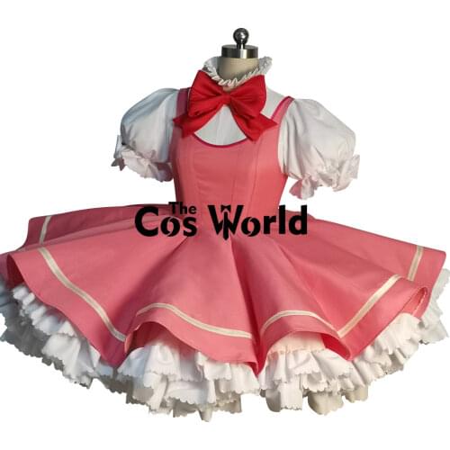 Cardcaptor Sakura Kinomoto Sakura Dress Uniform Outfit Anime Customize Cosplay Costumes