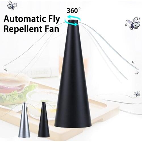 Multifunctional mosquito repellent device energy-saving automatic Fly Trap Repellent Fan Device Keep Flies Away From Your Food