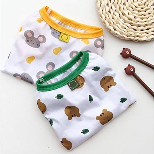 Cartoon Pet Dog Clothes For Small Dogs Summer Clothes Soft Dog Shirts In Dog Clothing Summer For Small Medium Puppy Chihuahua