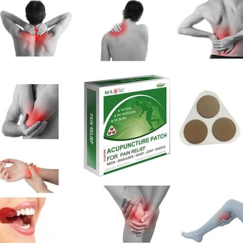 Soft biomagnetic patch pain patch magnetic acupuncture patch