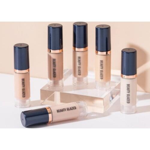 Natural Long-lasting Concealer Repairing Liquid Foundation Oil-control Easy To Wear Soft Face Makeup Foundation Cosmetics TSLM1
