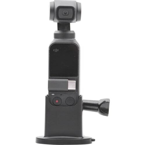 Support Desktop Base Mount Holder Handheld Gimbal Adapter Selfie Stick Connector Converter for DJI Osmo Pocket Accessory