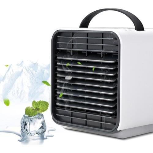 Portable Air Conditioner Conditioning Mini Humidifier Purifier USB Desktop Remote Controller Air Cooler Fan