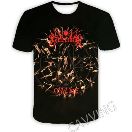 CAVVING 3D Printed GEHENNA Band Casual T-shirts Hip Hop Tee Shirts Harajuku Styles Tops Clothing for Men/women