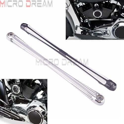 Retro Motorcycle Chopper Bobber Custom Gear Shift Linkage Shifter Lever For Harley Touring Softail Street Glide Road King 86-18