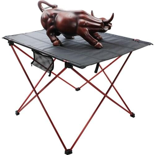 Outdoor Table Aluminum Alloy Folding Ultralight Portable Camping Fishing Barbecue Picnic Table