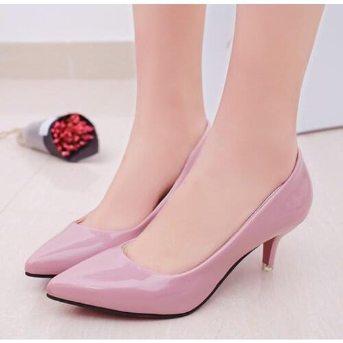 Women Pointed Toe High Heels Fashion Sexy Shoes Pumps Wedding Shoes Ladies Business Working Shoes Female Zapatos Mujer