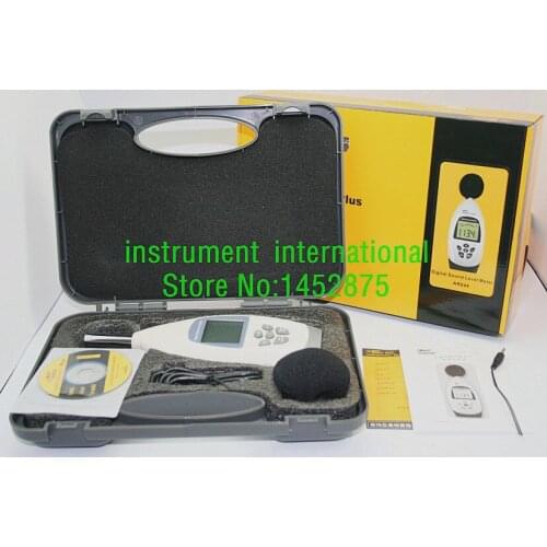 Smart Sensor AR844 Sound Noise Level Meter with Software&USB Cable 30~130dB